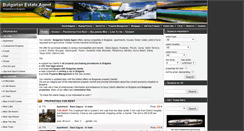 Desktop Screenshot of bulgarianestateagent.net
